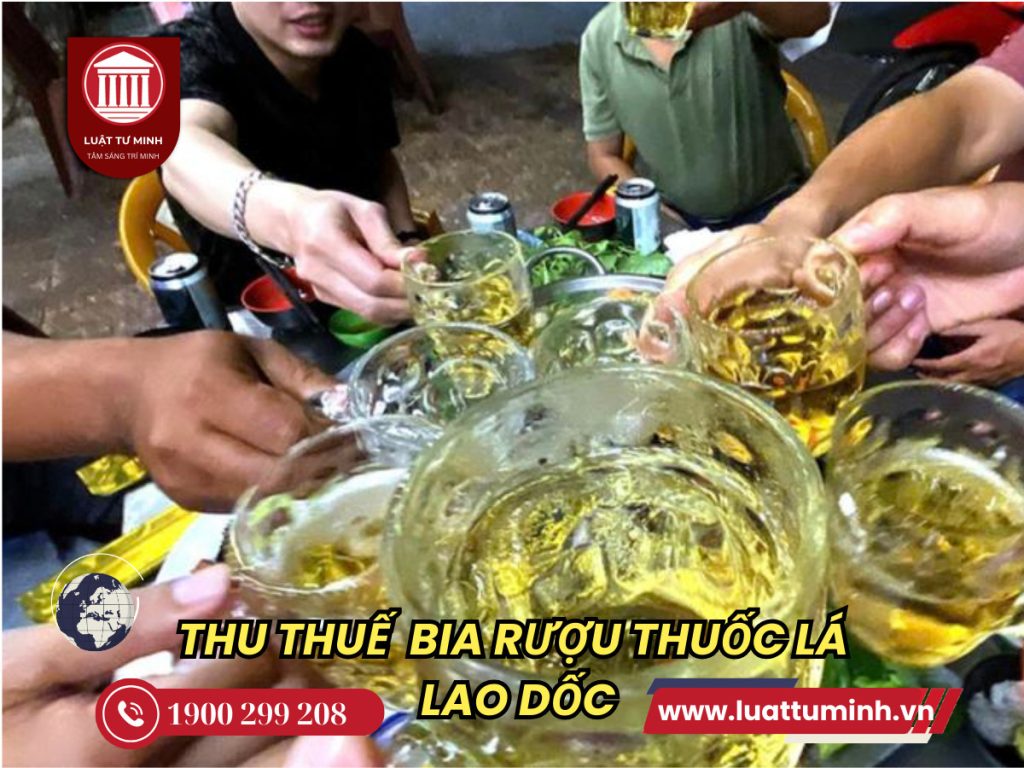 Thu thuế với bia rượu, thuốc lá lao dốc - Luật Tư Minh