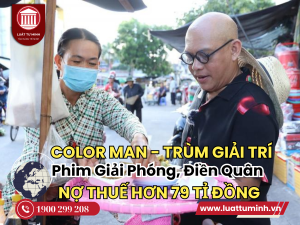 Color Man - công ty Điền Quân nợ thuế