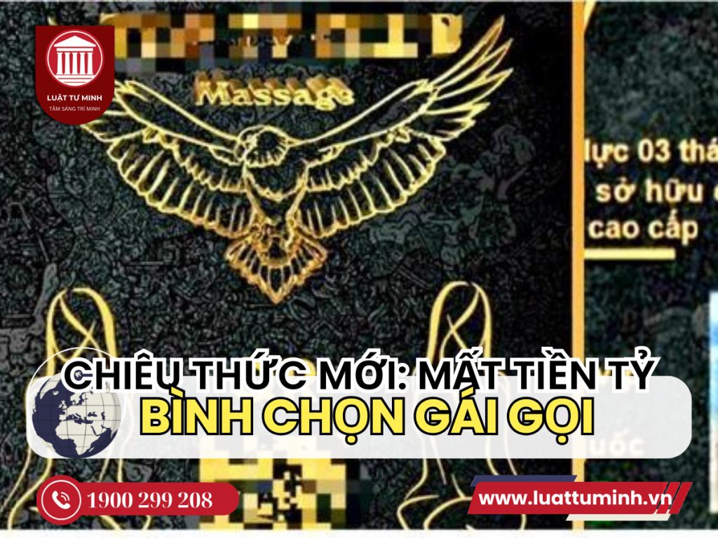 Bình chọn gái gọi nhận hoa hồng, bị lừa đảo... mất luôn tiền tỉ - Luật Tư Minh