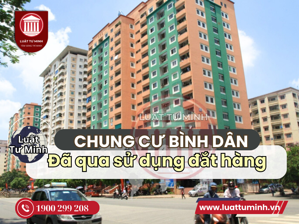 Chung cư bình dân đã qua sử dụng đắt hàng - Luật Tư Minh