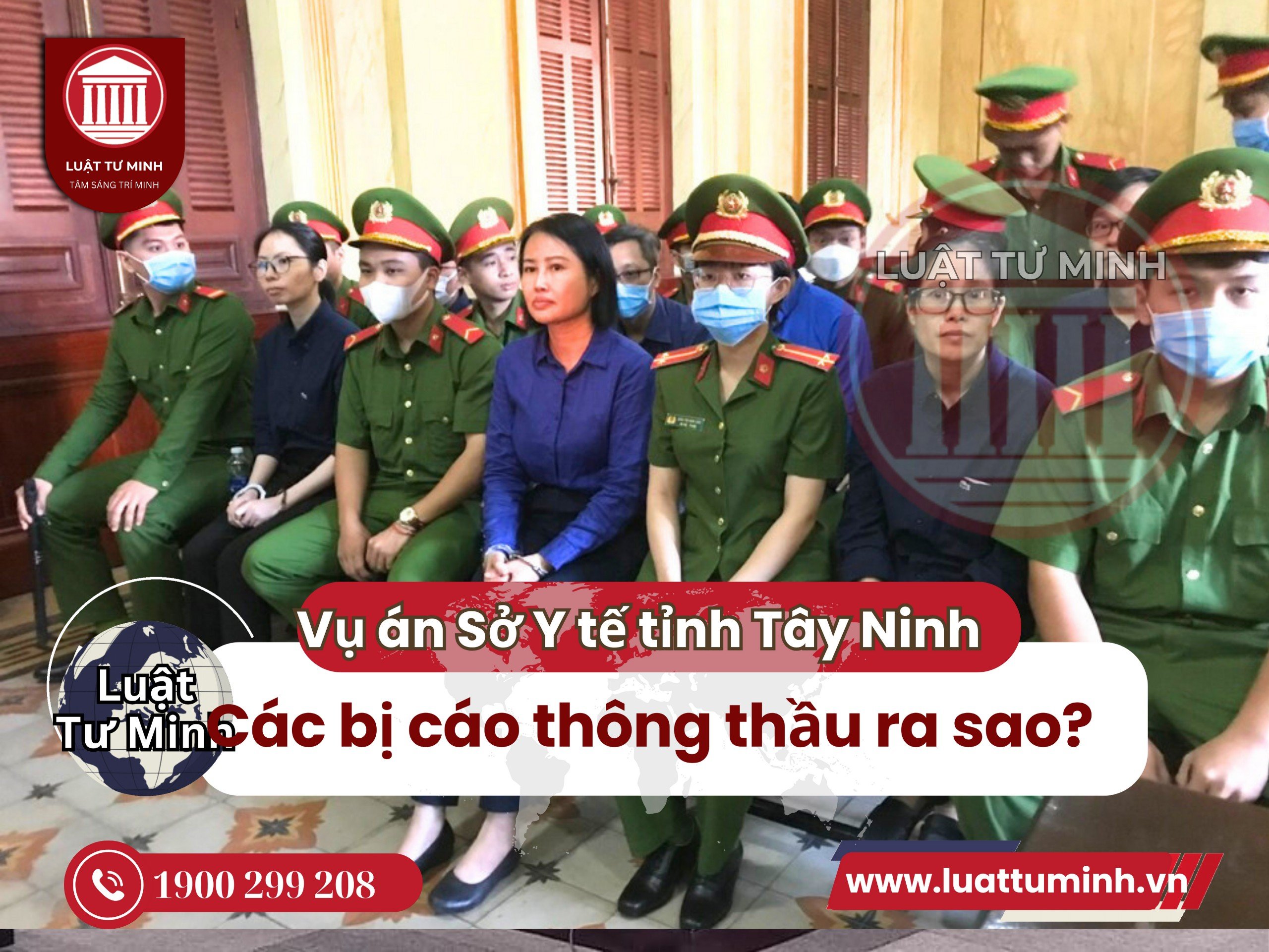 Vụ án tại Sở Y tế tỉnh Tây Ninh: Các bị cáo thông thầu ra sao? - Luật Tư Minh