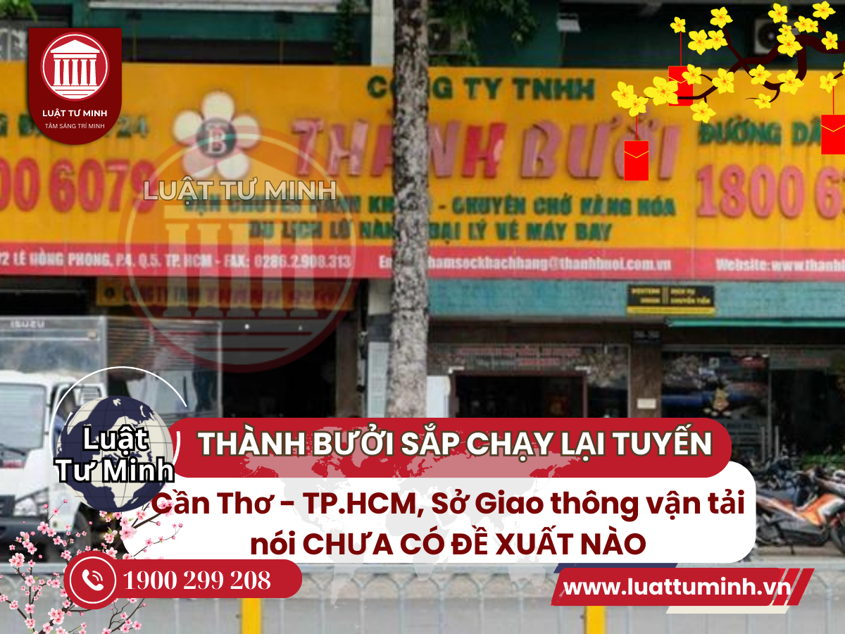 Thành bưởi chạy lại tuyến cần thơ