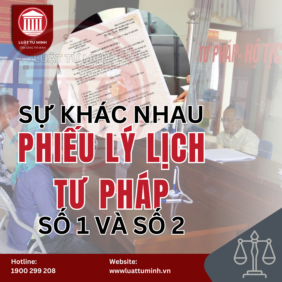 lịch tư pháp số 1 và số 2