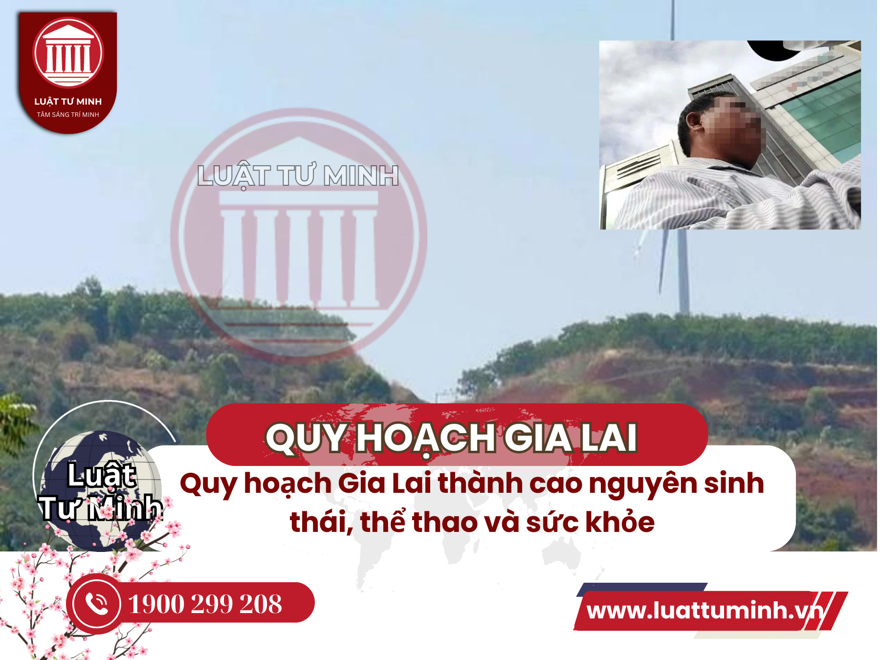 Theo quy hoạch chung tỉnh Gia Lai, đến năm 2050, tỉnh này là cao nguyên sinh thái, thể thao và sức khỏe, điểm đến sinh thái, khác biệt và độc đáo, là vùng đất xanh, giàu bản sắc văn hóa - Luật Tư Minh