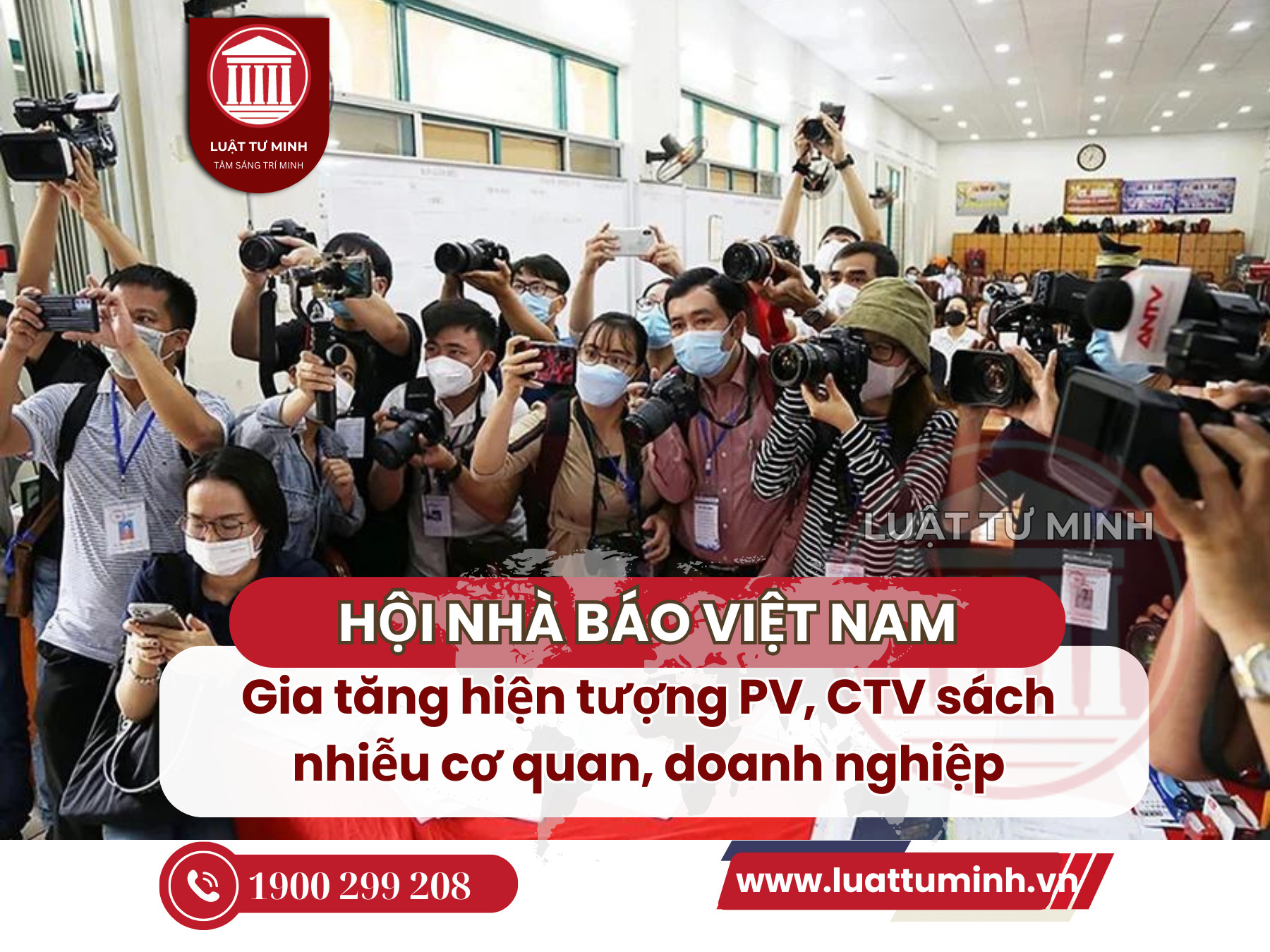Hội Nhà báo Việt Nam: Gia tăng hiện tượng PV, CTV sách nhiễu cơ quan, doanh nghiệp - Luật Tư Minh