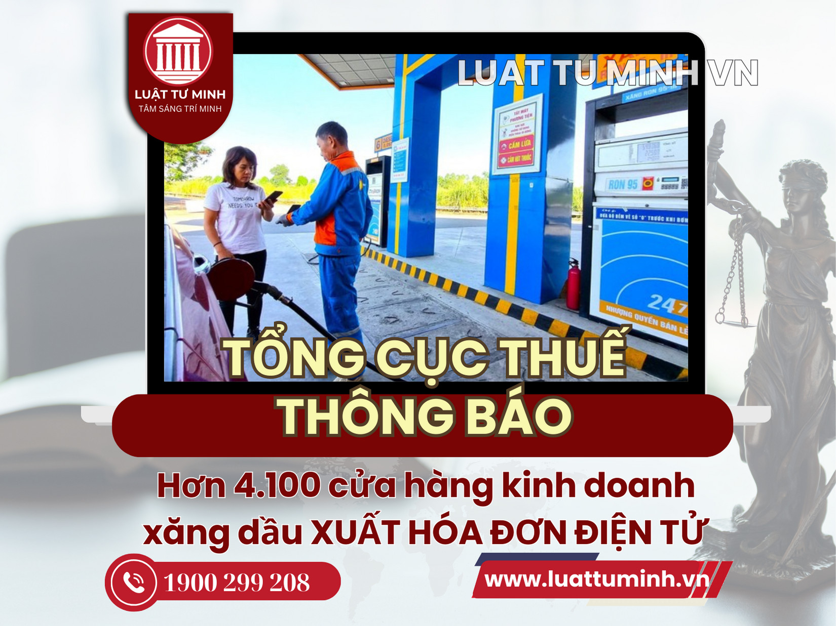 Hơn 4.100 cửa hàng kinh doanh xăng dầu xuất hóa đơn điện tử