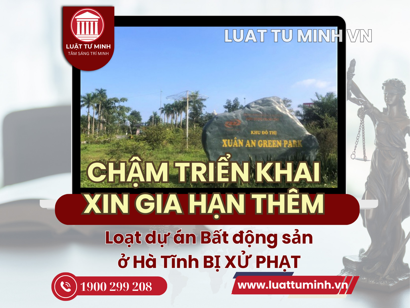 Loạt dự án bất động sản ở Hà Tĩnh bị xử phạt