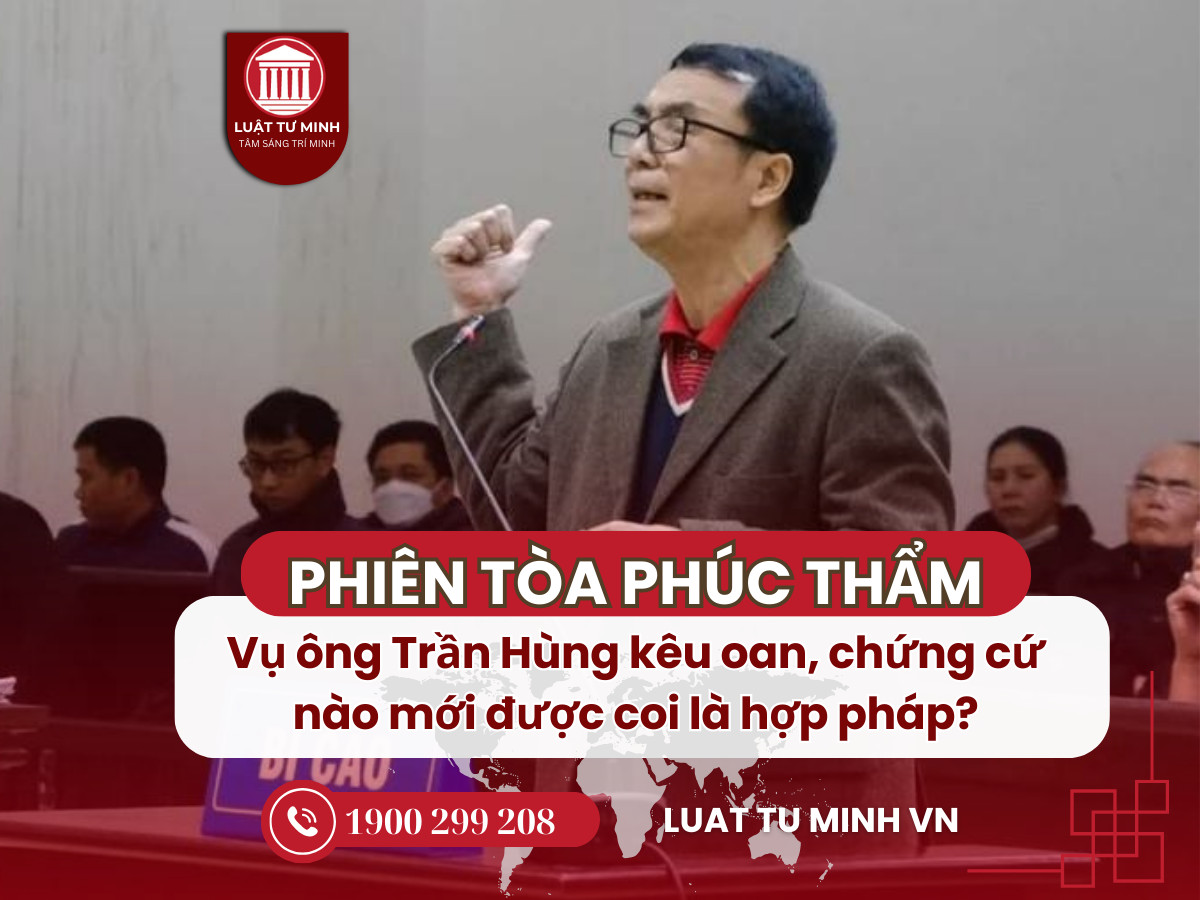 Tòa bác kháng cáo kêu oan, tuyên ông Trần Hùng y án 9 năm tù tội nhận hối lộ - Luật Tư Minh