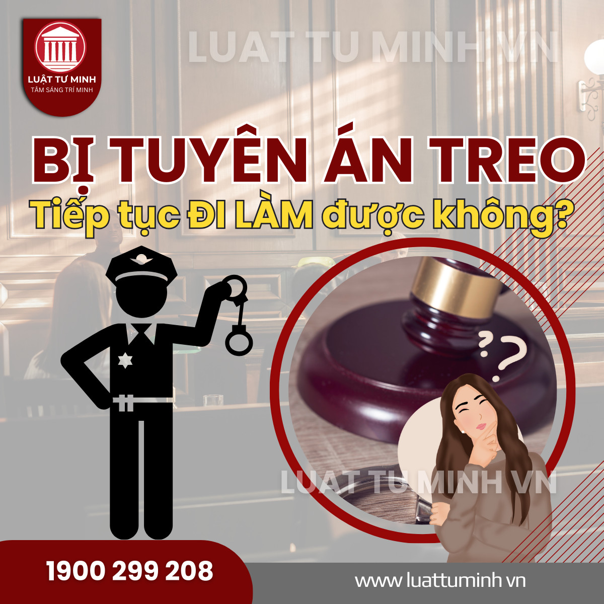 Bị tuyên án treo có được đi làm được không?