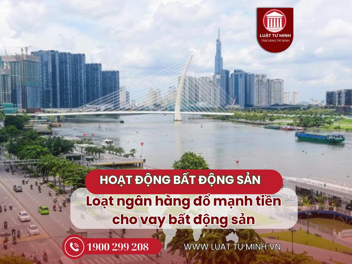 Loạt ngân hàng đổ mạnh tiền cho vay bất động sản