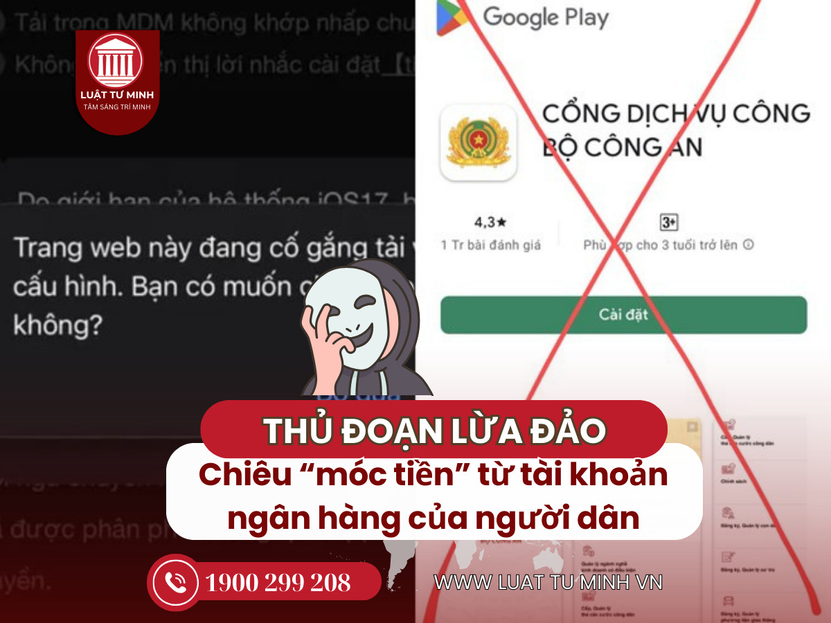 Chiêu “móc tiền” từ tài khoản ngân hàng của người dân