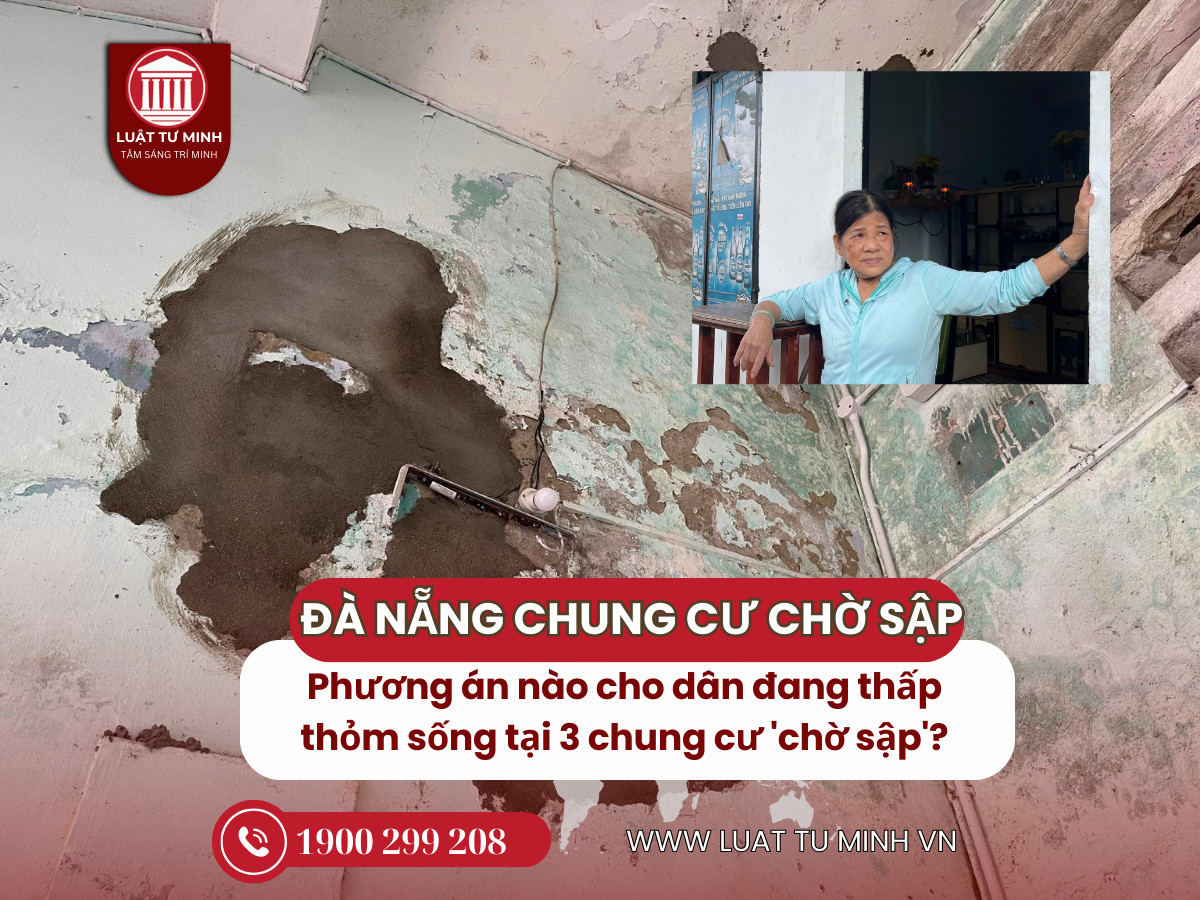 Đà Nẵng: Phương án nào cho người dân đang thấp thỏm sống tại 3 chung cư 'chờ sập'? 