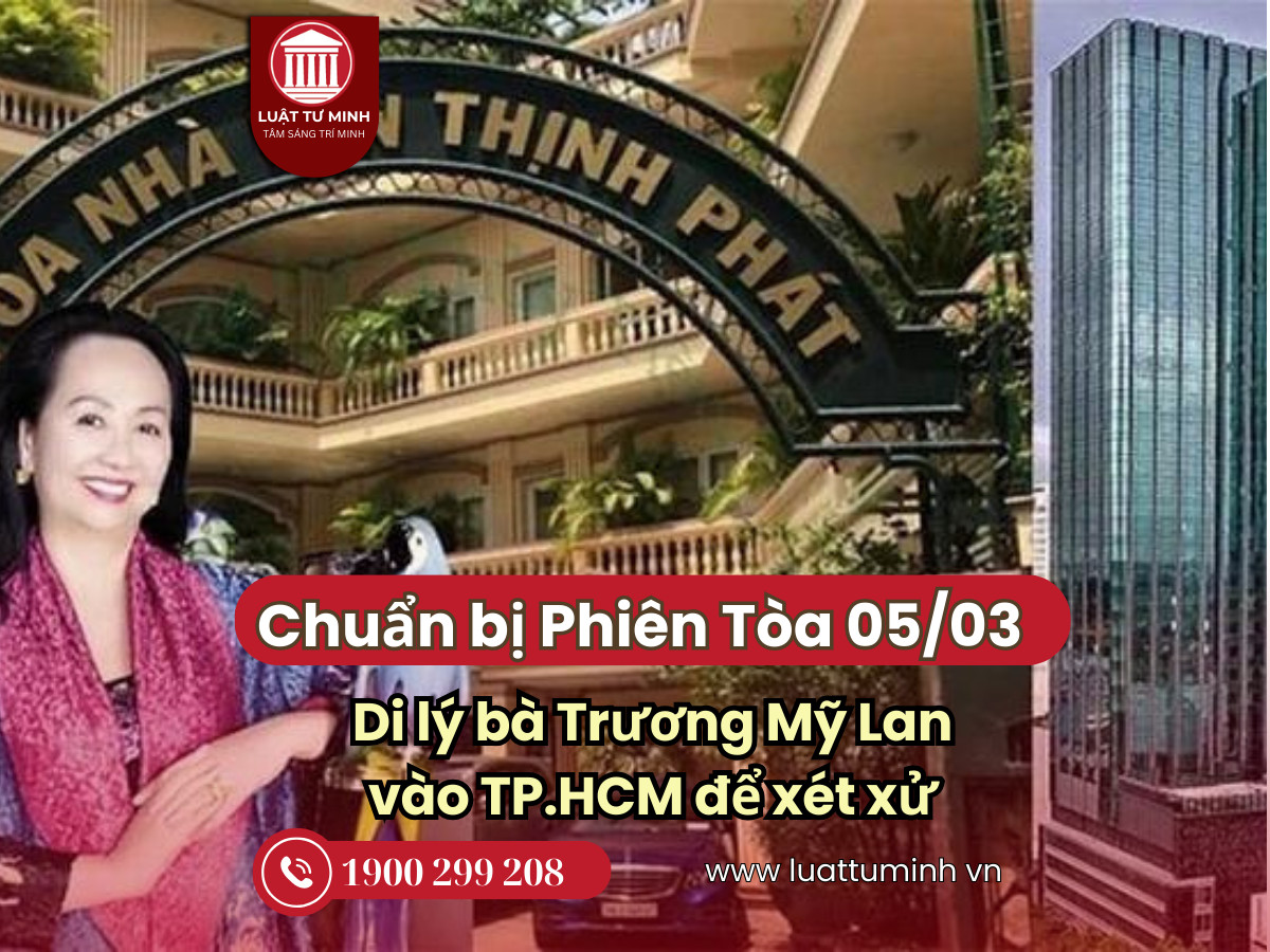 Di lý bà Trương Mỹ Lan vào TP.HCM để xét xử