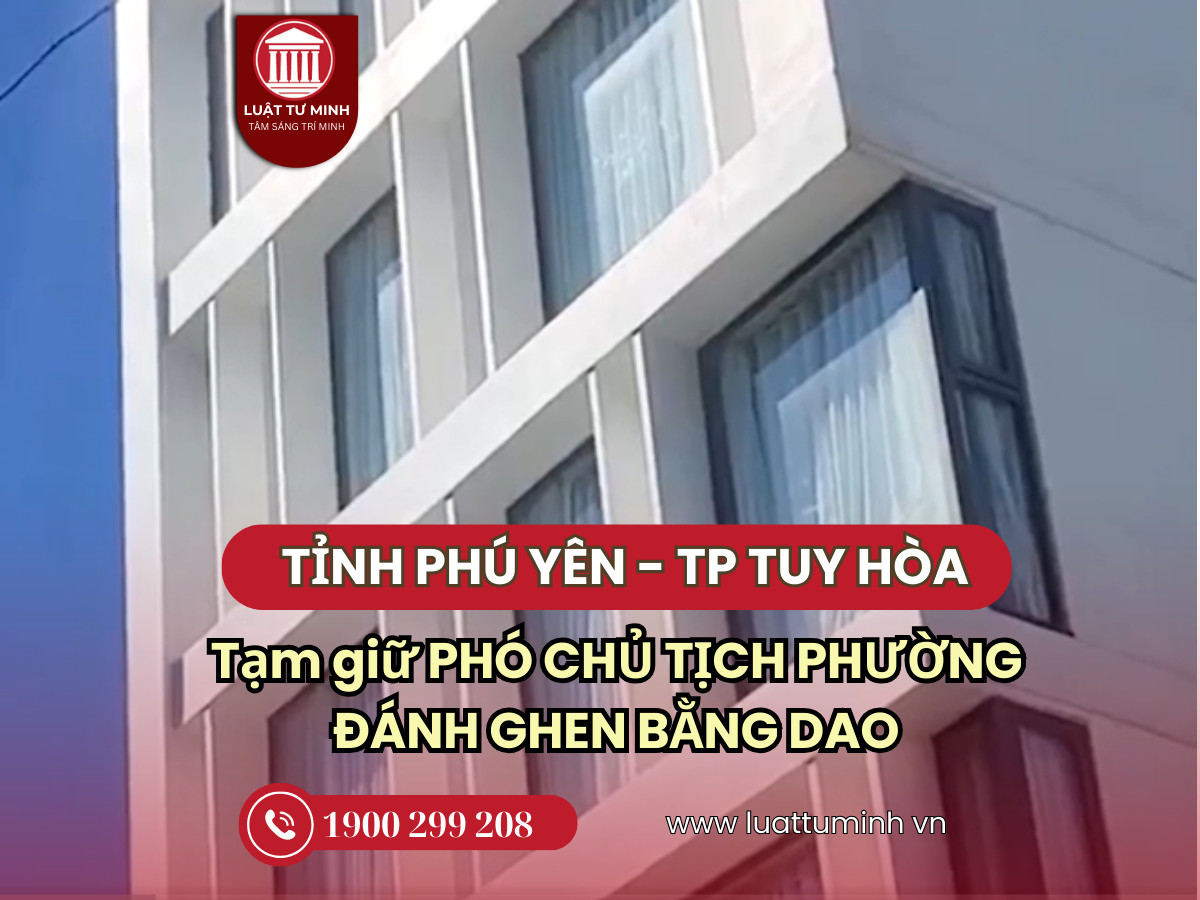 Tạm giữ hình sự phó chủ tịch hội phụ nữ phường đánh ghen bằng dao