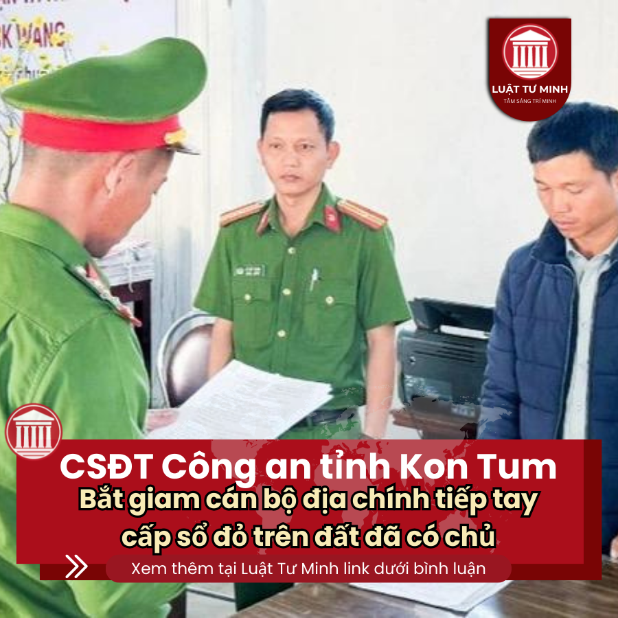 Cán bộ địa chính tiếp tay cấp sổ đỏ trên đất đã có chủ