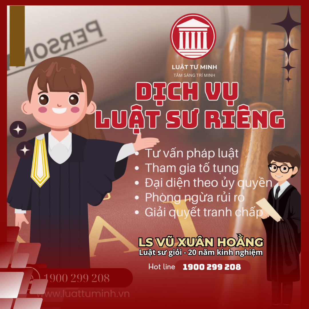 DỊCH VỤ LUẬT SƯ RIÊNG LUẬT SƯ DOANH NGHIỆP