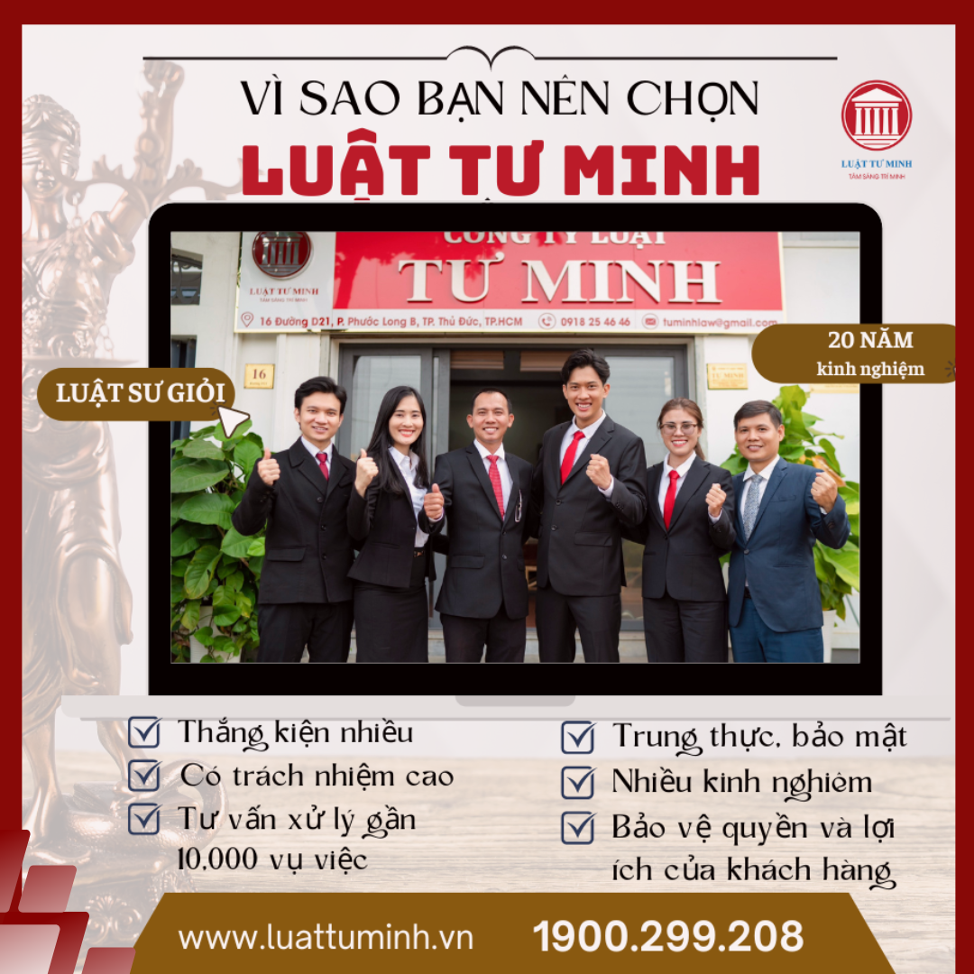 VÌ SAO CHỌN LUẬT TƯ MINH