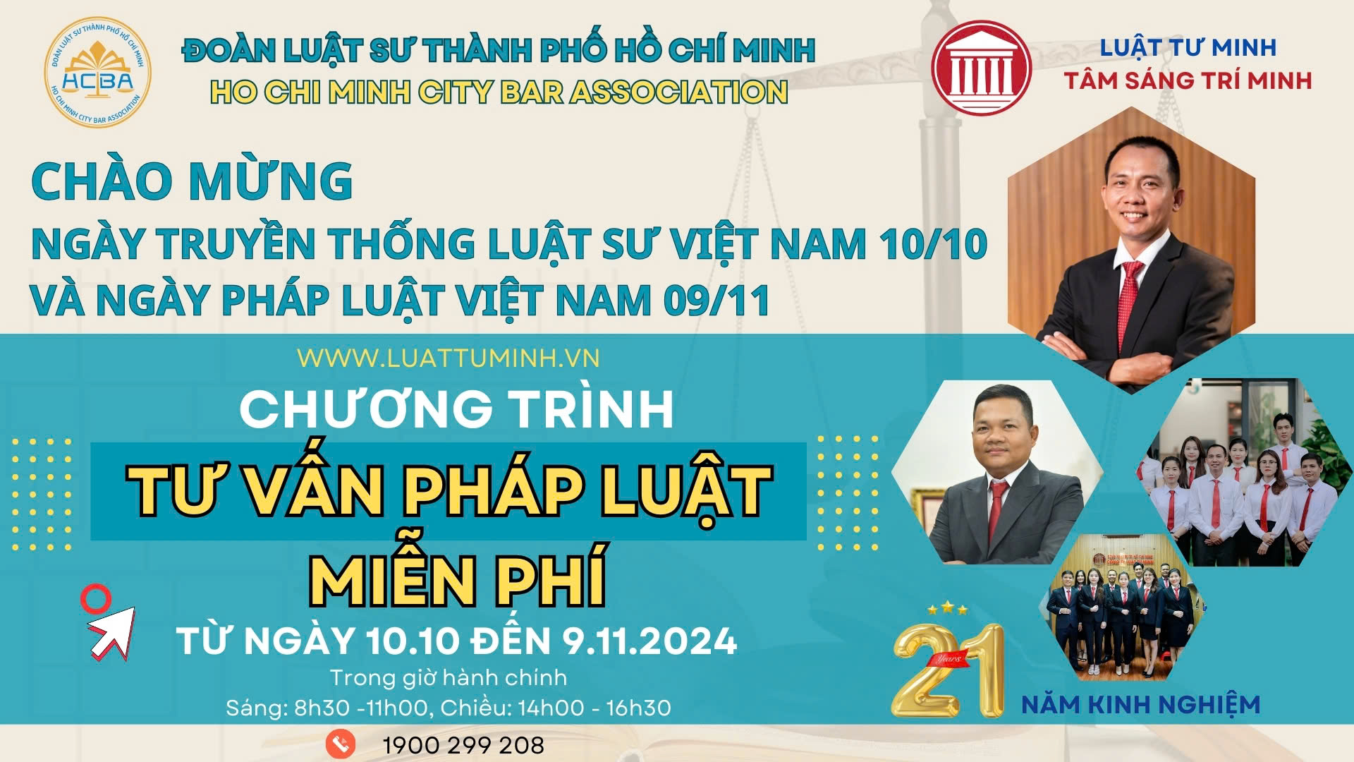 CHÀO MỪNG NGÀY TRUYỀN THỐNG LUẬT SƯ 10/10